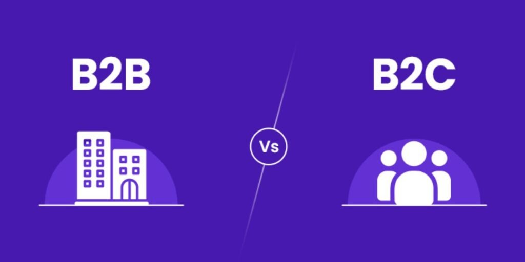 What is the difference between B2B and B2C e commerce