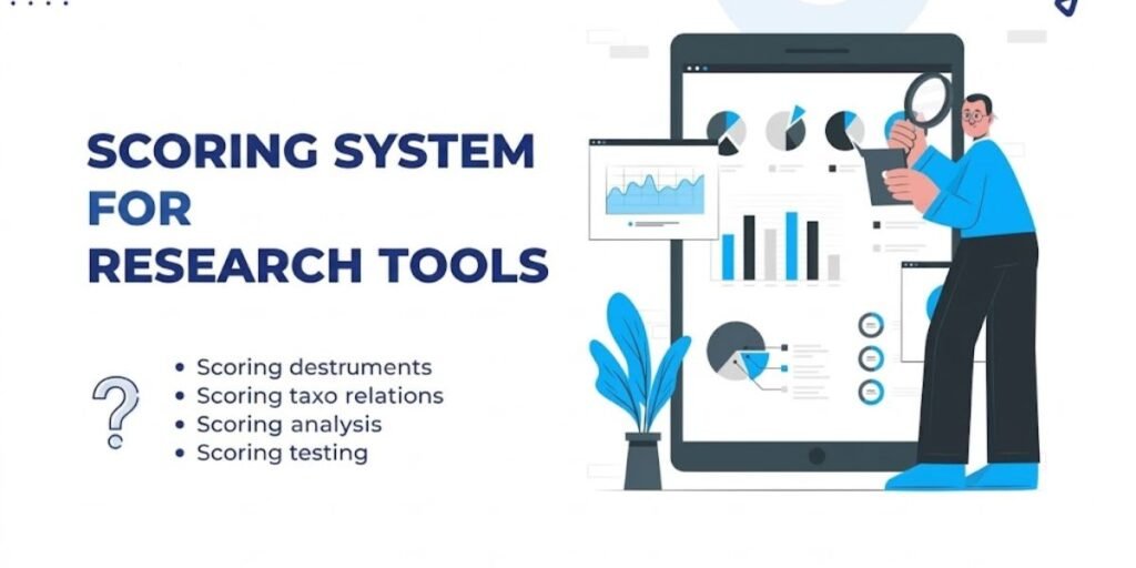 scoring system for research tools